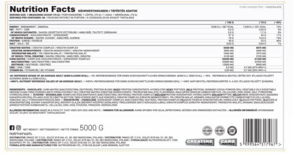 GAINER PRO 5KG – Image 2