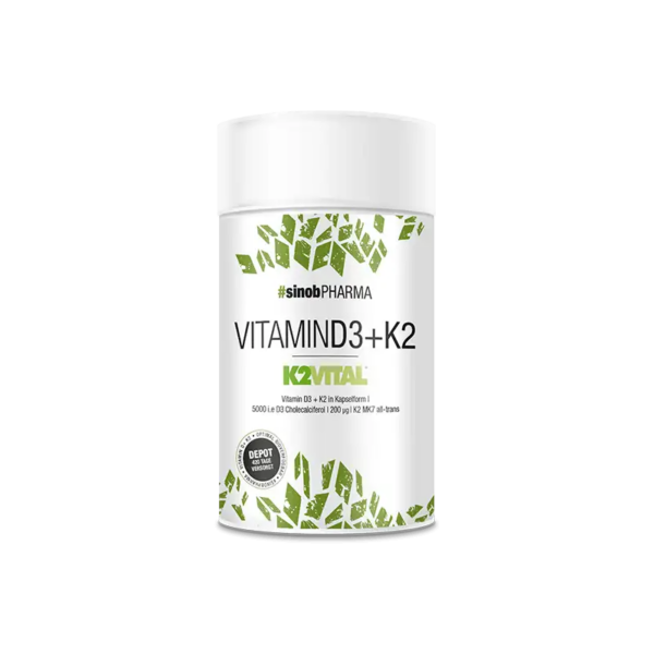 VITAMINE D3+K2 60 CAPS