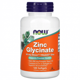 ZINC BIGLYSCINATE 120 CAPS NOWFOOD