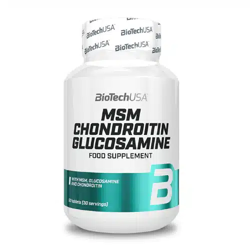 MSM Chondroitin Glucosamine 60 comprimés